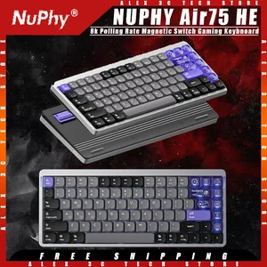 NEW NuPhy Air75 HE Customized Gaming Keyboard Gateron Jade NEW NuPhy Air75 HE Customized Gaming Keyboard Gateron Jade