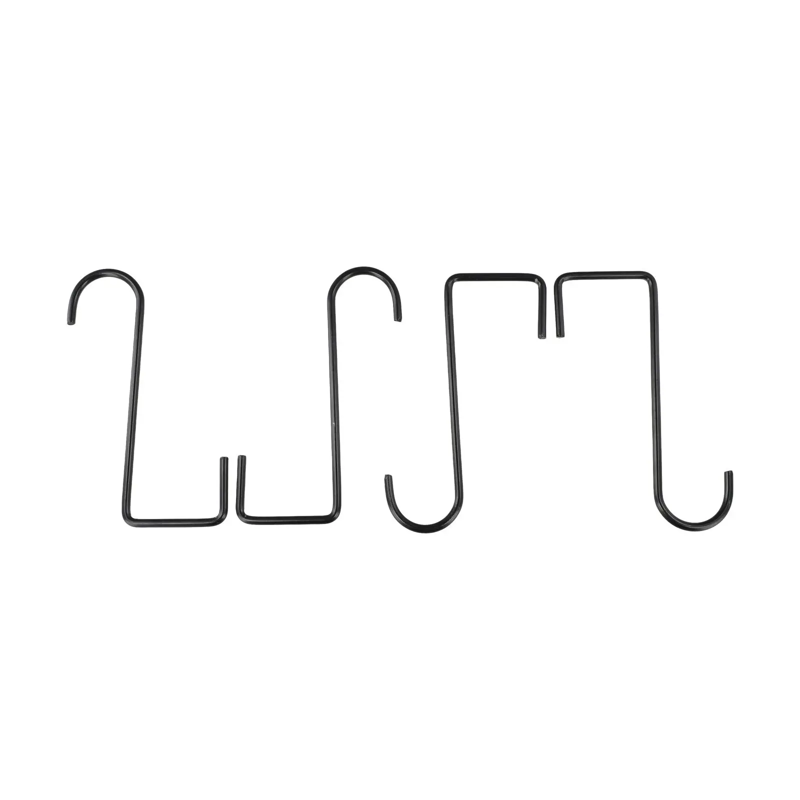 2Pcs Set Fence Hooks Patio Hooks Metal Hangers Indoor Outdoor Hanging Balcony Garden Plant Basket Holder Fence Tools