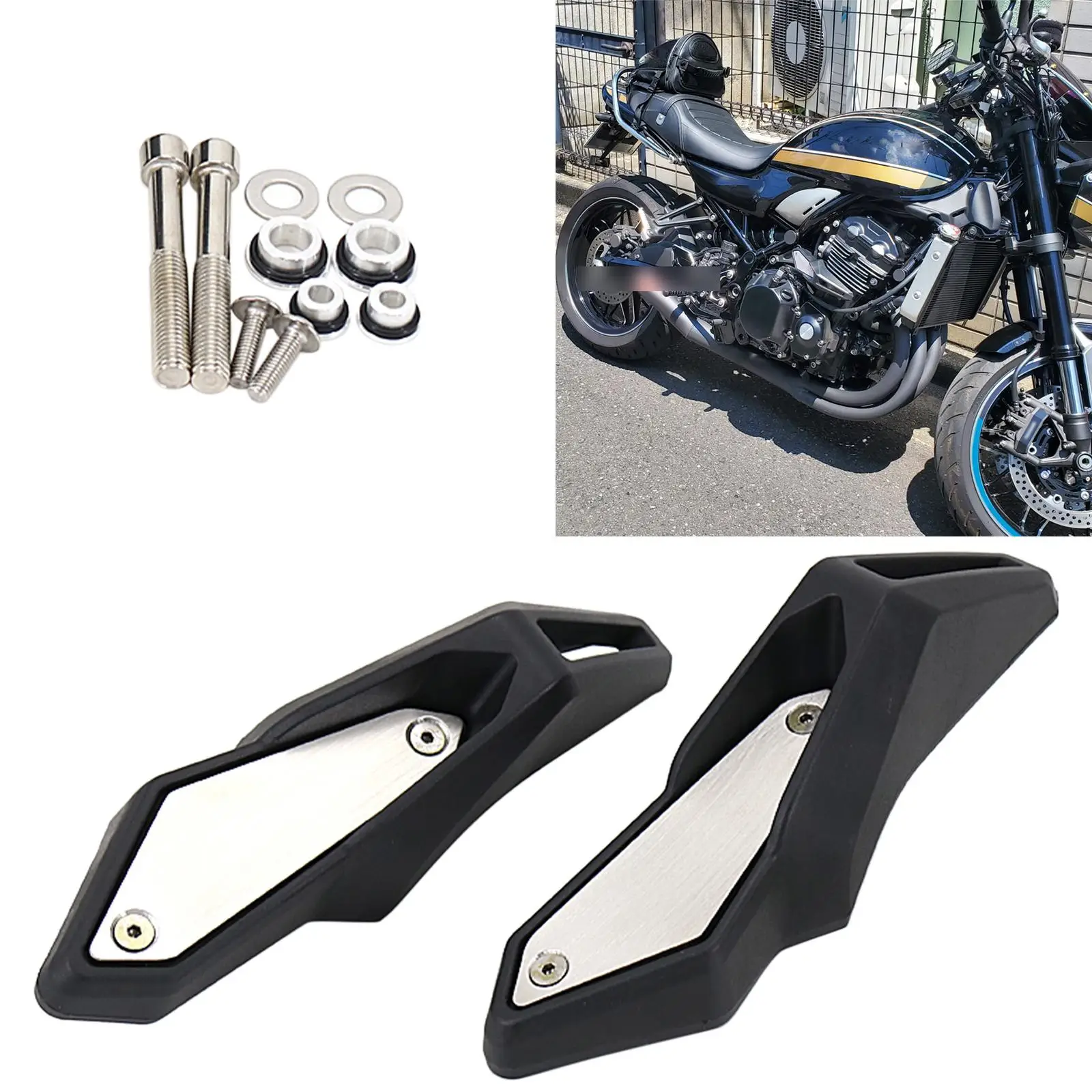Anti Collision Engine Cover Frame Slider Protector for Kawasaki Z900RS 2018 2022 Motorcycle Guard