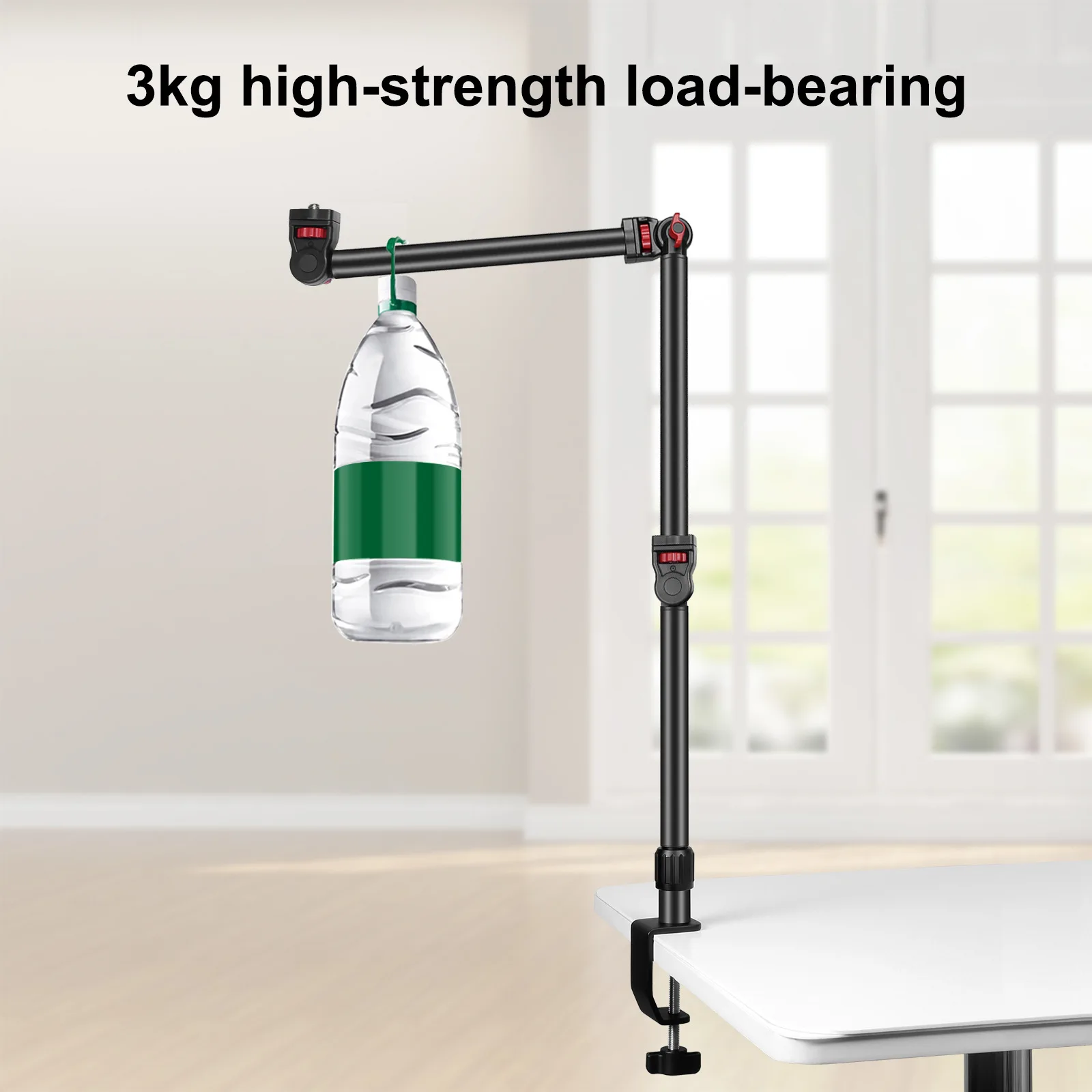 Hợp Kim Nhôm Magic Cánh Tay Monopod Cho Gopro Hero SJcam DJI Camera Selfie Kèm Gắn Giá Đỡ Cho Điện Thoại Di Động Sống đứng