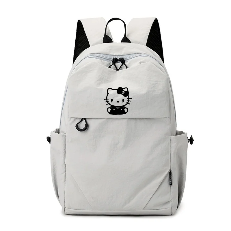 

Hello Kitty Bag Anime Printed Cute Women Accessories Nylon Shoulders Large Capacity Laptop doll Storage Bag Girl Gift Wholesale