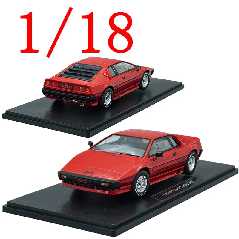 

KK Литые под давлением автомобили лотоса в масштабе 1/18, модель автомобиля из сплава, автомобили лотоса, турбо 007, красные игровые транспортные средства, игрушки для мальчиков, подарок, оригинальная коробка