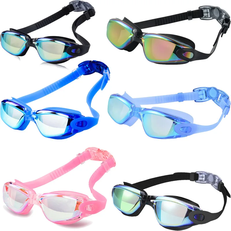 Professional Adult No Leaking Anti Fog UV Protection Eye Glasses Protection Competition Racing Swim Glasses Swimming Goggles