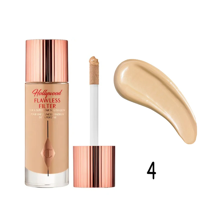 Charlotte Tilbury CT 5Colors Starlight Beauty Liquid Concealer Highlighter Facial Spot Concealer Foundation Huidvriendelijke make-up