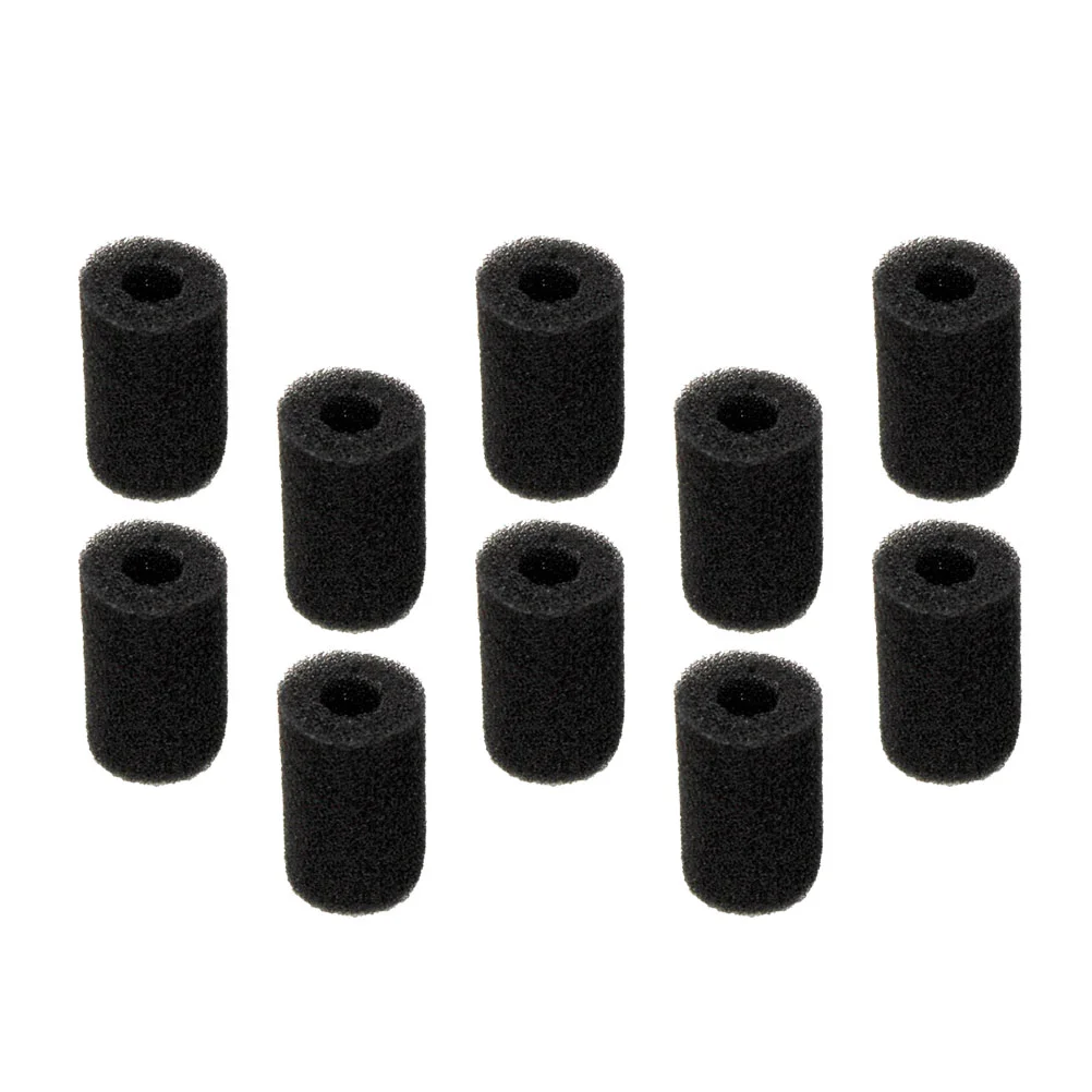 10PCS Aquarium Fish Inlet Protective Filter Tank Pre-Filter Sponge Roll Replacement Filters (Small) aquarium sponge