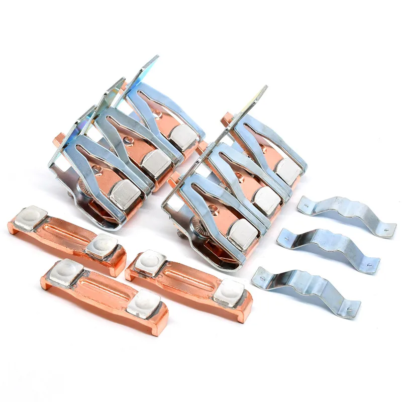 Main Contact Kit For LC1E200 LC1E250 Contactor Replacement Kit Moving And Fixed Contacts Contactor Spare Parts Contact Set