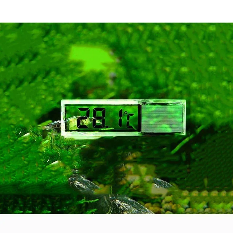 3D LCD Thermometer Fish Tank Temperature Sensory Electronic Induction Type Water Temperature Meter Aquarium Equipment