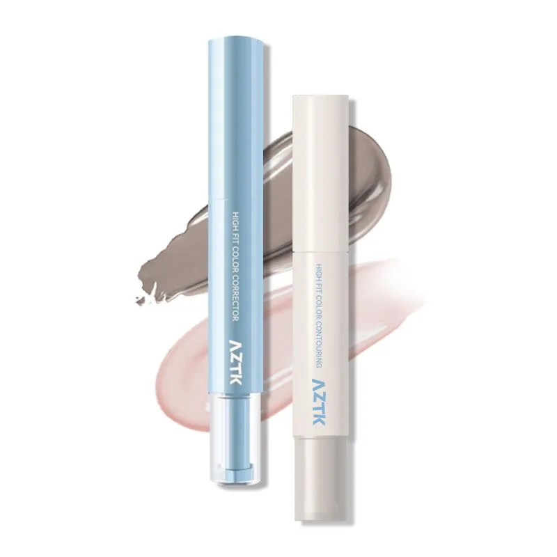 

Консилер-карандаш AZTK: Стойкий, увлажняющий, легкий, корректирующий тон кожи, высокоточный цветокорректор для макияжа