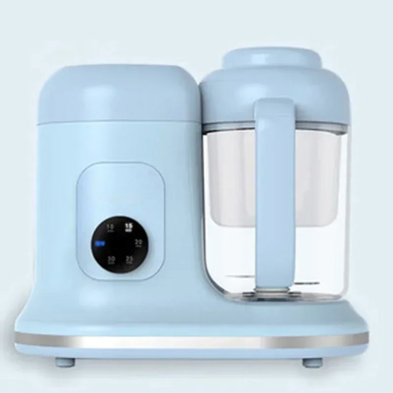 220V Rice Paste Jam Puree Maker For Baby Garlic Ginger Grinder Crusher Automatic Power-off 200ML Food Blender
