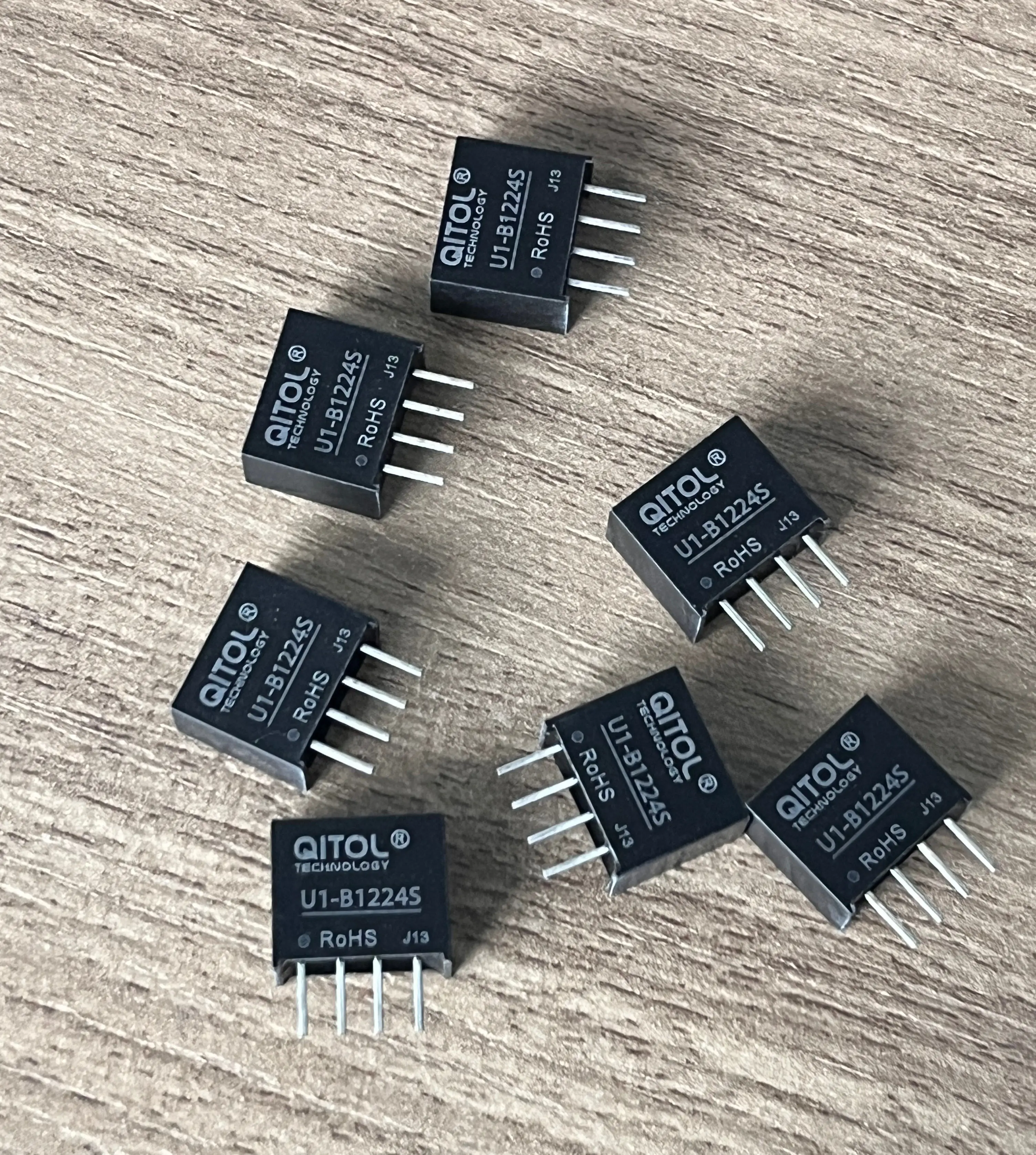 

1W U1-B1224S-1WR3 Miniature DC-DC Power Converter 12V TO 24VDC Step-Down Switching Disconnector Module for Electronic Components