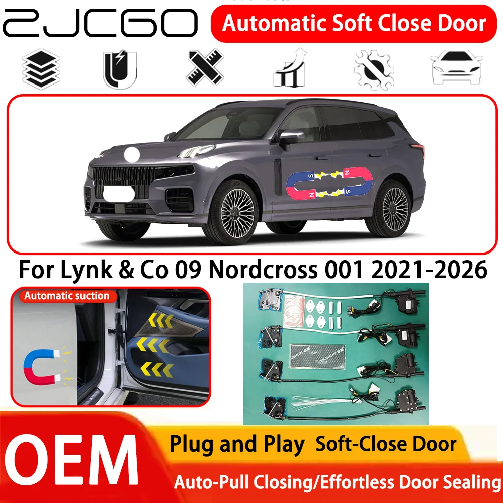 

for Lynk & Co 09 Nordcross 001 2021-2026 Car OEM Plug and Play Automatic Electric Soft Close Door Comfort Closing System