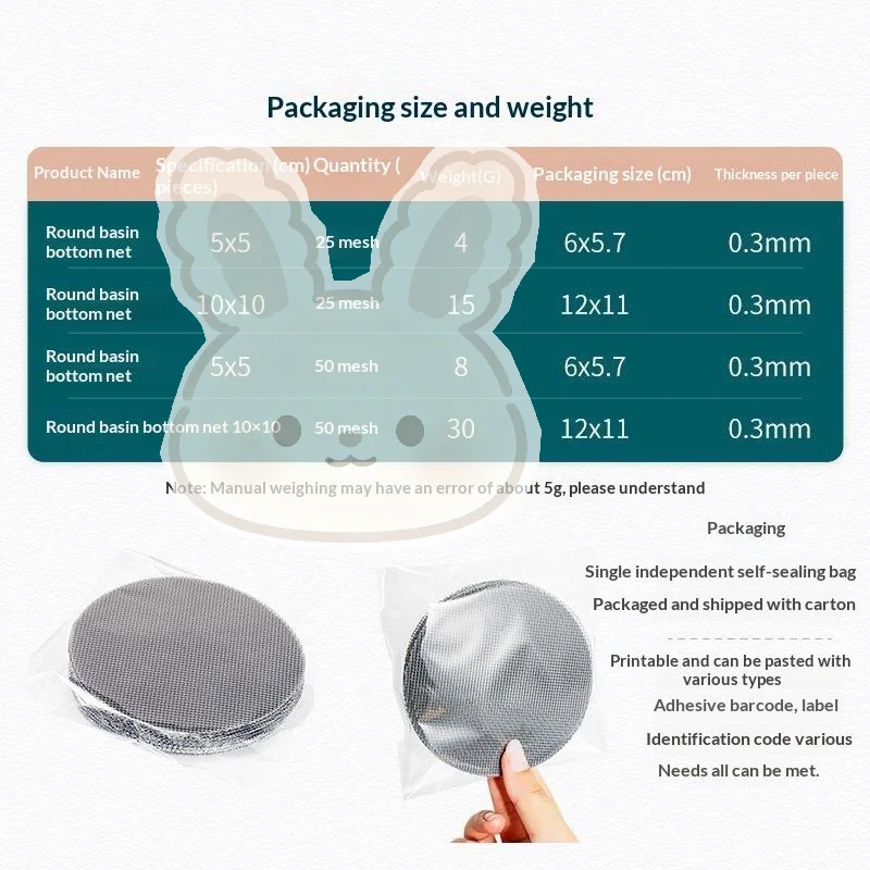 50Pcs Flower Pot Hole Mesh Gaskets Plastic Breathable Stop Soil Loss Drainage Pads for Outdoor Garden Use