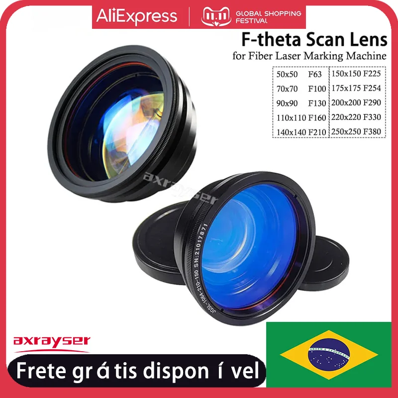 f-theta-scan-laser-lens-for-fiber-marking-d150-200-300mm-focal-length-100-420mm-m85-for-1064nm-yag-optical-machine-parts