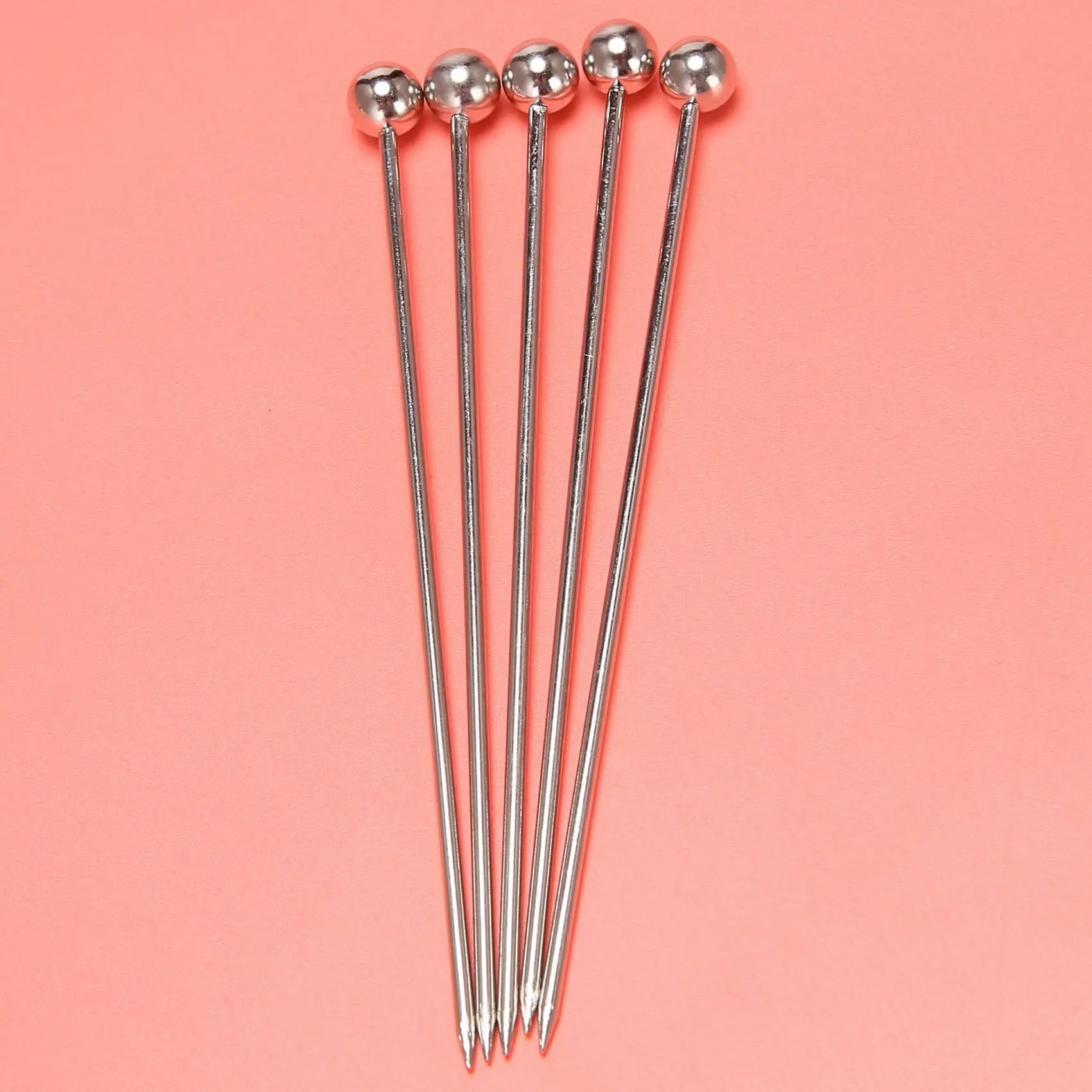 A23E-Stainless Steel Cocktail Picks Martini Picks Set (Pack Of 15)