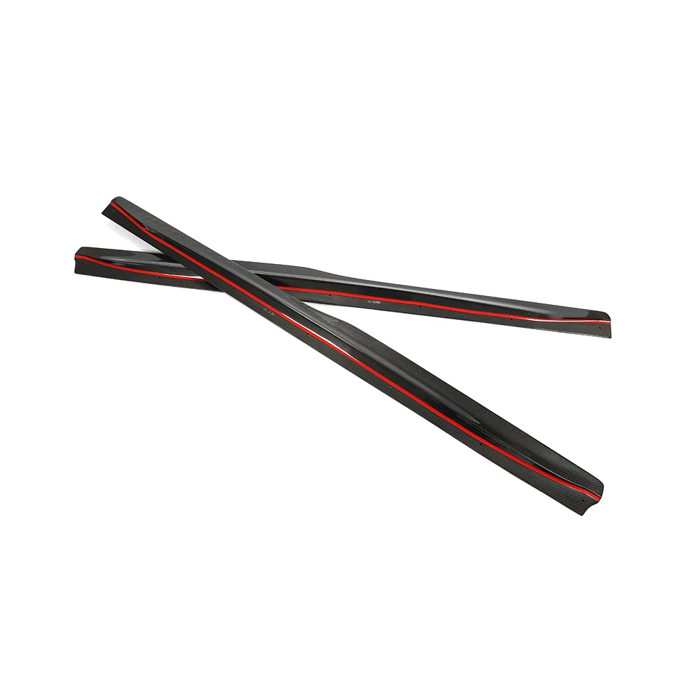 Fibra de carbono F8x M3 M4 Saias laterais lábio para BMW F82 F83 M4 F80 M3 2015- 2019