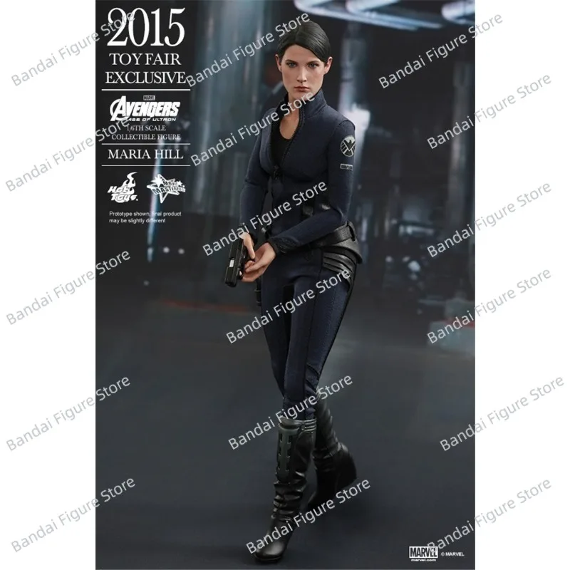 Juguetes calientes MMS305 1/6 Maria Hill figura de acción de tela 2015 juguetes Fair exclusivo vengadores 2 Original 12 "juego completo modelo de soldado
