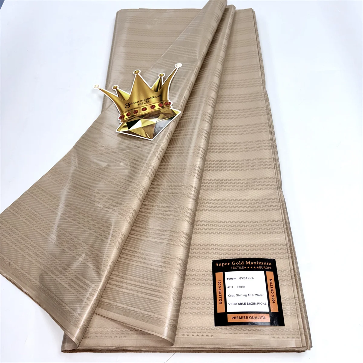 5 Meters Perfumed African Bazin Brocade Fabrics for Dress 100% Cotton Team Bazin Riche Brode Jacquard Material for Clothes 15A61