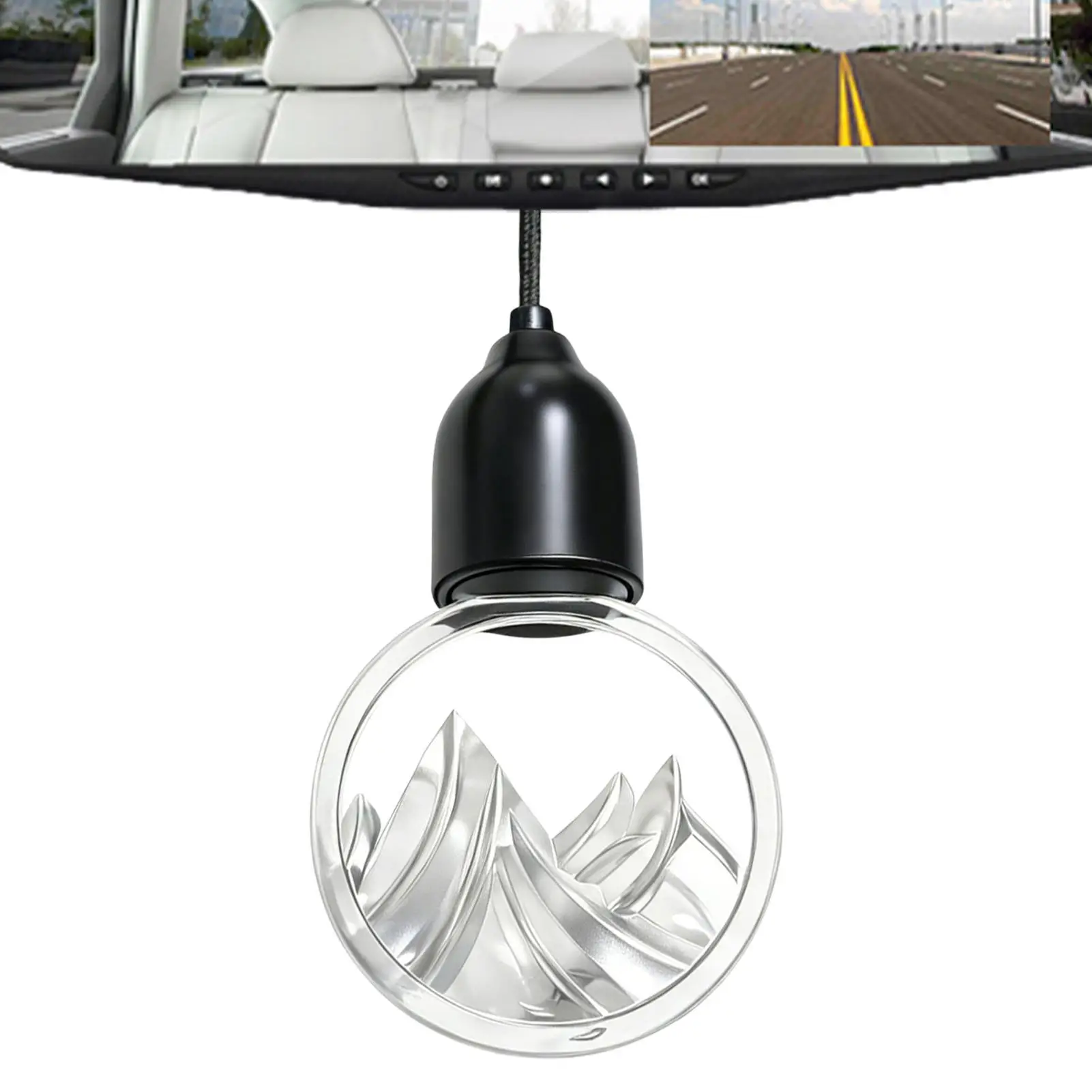 Lampe suspendue LED pour voiture, éclairage décoratif anti-éblouissement, 180mAh, lumières ambiante intérieures pour coffre, toit, intérieur de camion, véhicule automobile