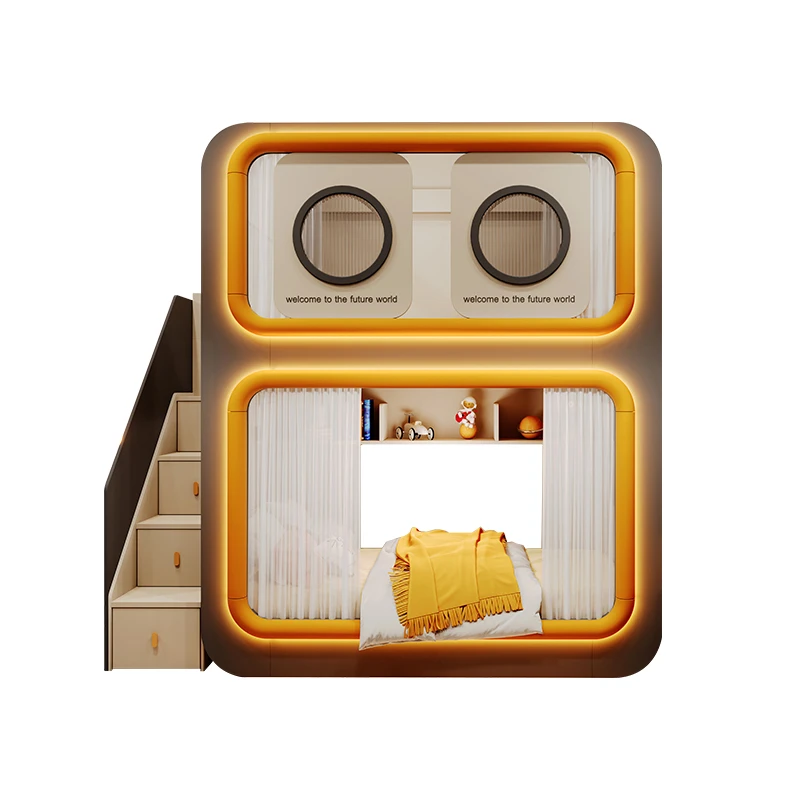 Bed e-sports hotel dormitory bunk beds do not disturb each other high and low beds