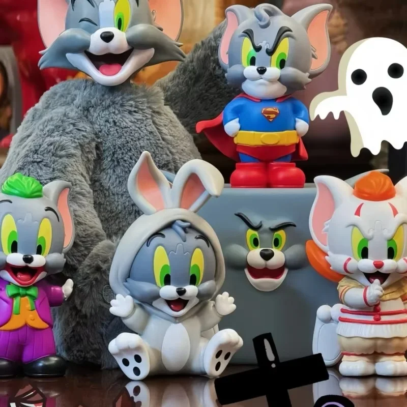 Anime Soap Studio Tom And Jerry Figure Costume Play Vin-Blop Blind Box Series New Mystery Box Room Decoration Birthday Gift Toy - Image 3