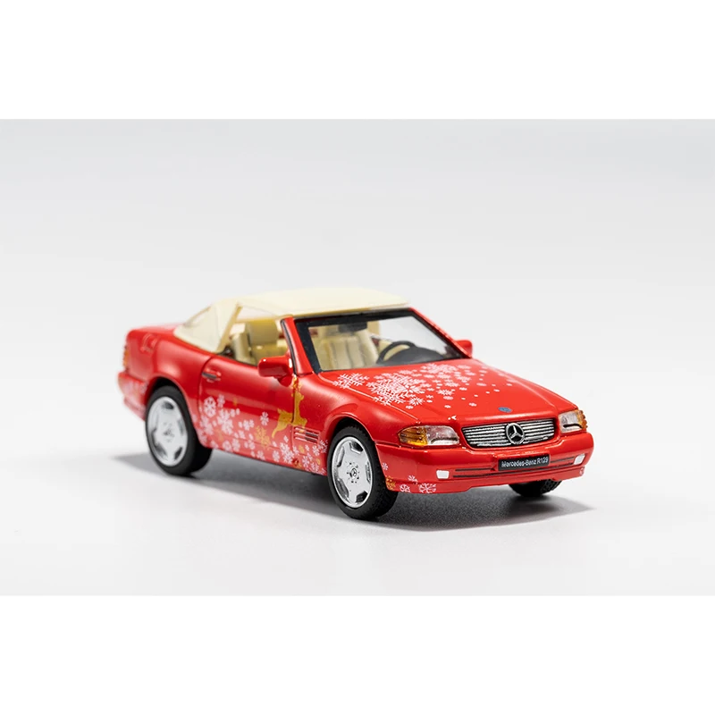 DCT 1/64 SL500 Model Car Luxury Classical Vehicle Diecast Toy Collection Sports Car Station Vehicle with Display Box for Adults