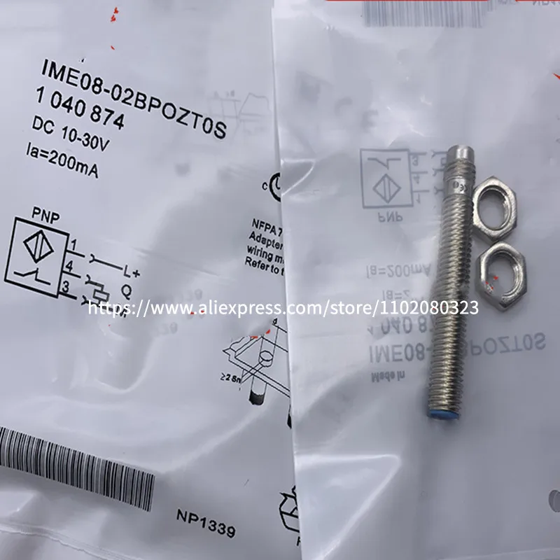 

3 шт. новый бесконтактный переключатель IME08-02BPSZT0S IME08-02BNOZT0S IME08-02BPSZT0K IME08-02BPSZTOK