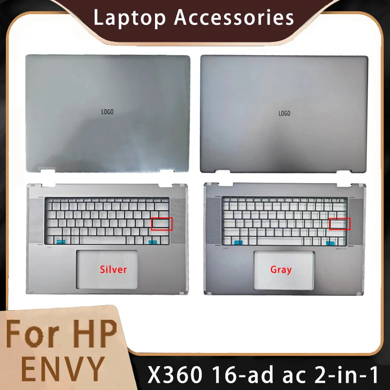 

New For HP ENVY X360 16-ad / Ac 2-in-1;Replacemen Laptop Accessories Lcd Back Cover /Palmrest With LOGO N86657-001