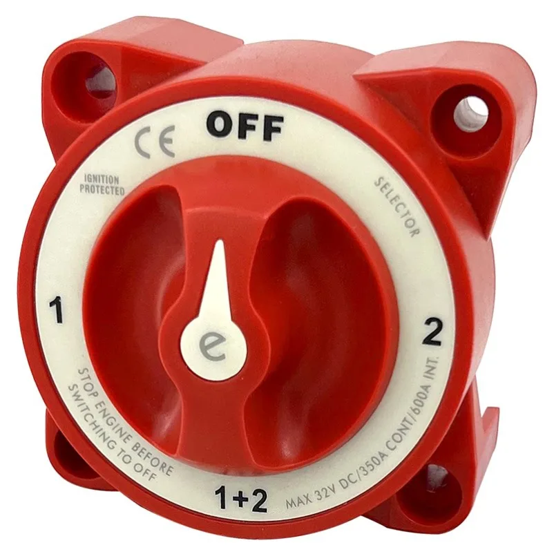 Car, yacht, RV battery power supply, power-off switch, electric marine battery modification switch