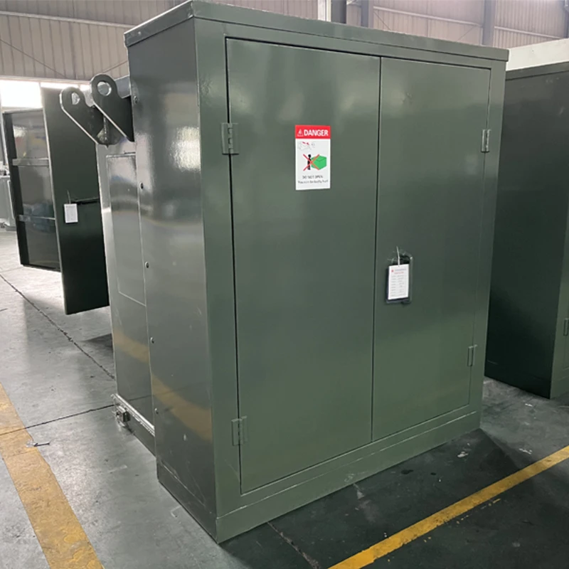 250kVA 500kVA 750kVA 1000kVA 1250kVA 1500kVA 2000kVA 2500kVA 2750kVA 3000kVA 3750kVA 3 Three-phase pad installation transformer