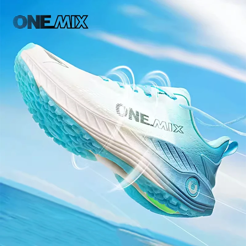 ONEMIX 2024 O-Resilio Running Shoes Breathable Jogging Shoes Men Lightweight Sneakers Men Gym Shoes Outdoor Sports Shoes Male