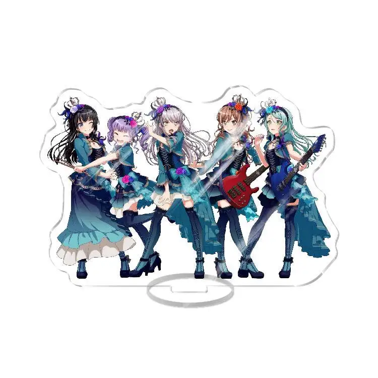 BanG Dream! Stand Anime Game Poppin\'Party Hanazono Tae Kokoro Tsurumaki Yukina Minato Roselia Hazawa Tsugumi Acrylic Standing
