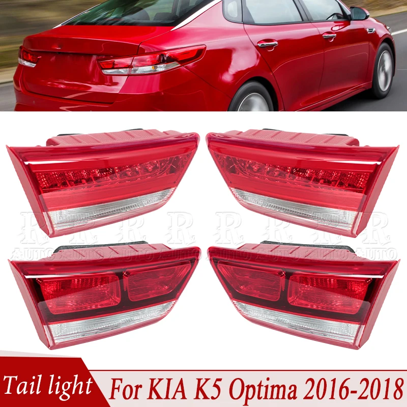 

Car Inside Tail Light Assembly For KIA K5 Optima 2016 2017 2018 Taillamp Reversing Light Brake Lamp Turn Signal Light Fog Lamp
