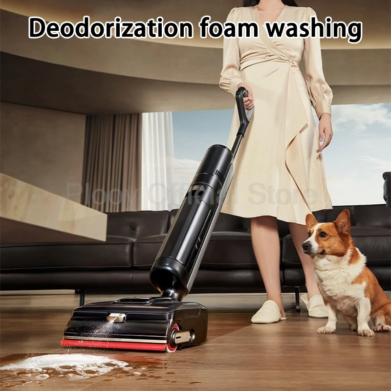 23000Pa شفط الذراع غسالة الأرضيات متعددة الوظائف تنظيف منظف الأرضيات الذكية مع تجفيف الرغوة للمنزل الكبير التجارية 220 فولت #4