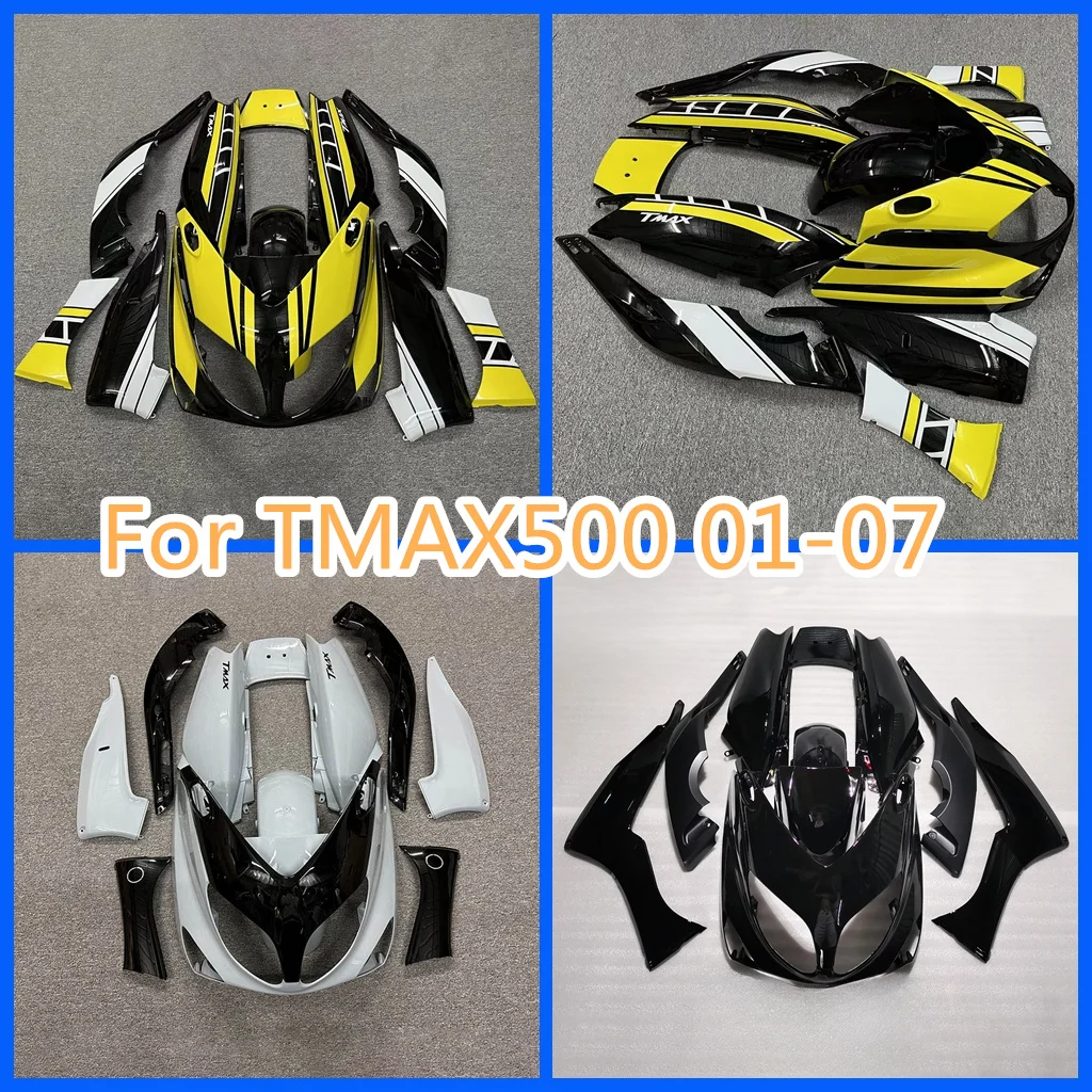 Fairings TMAX500 T-MAX500 2001 2002 2003 2004 2005 2006 2007 Motorcycle  for YAMAHA TMAX 500 01 02 03 04 05 06 07