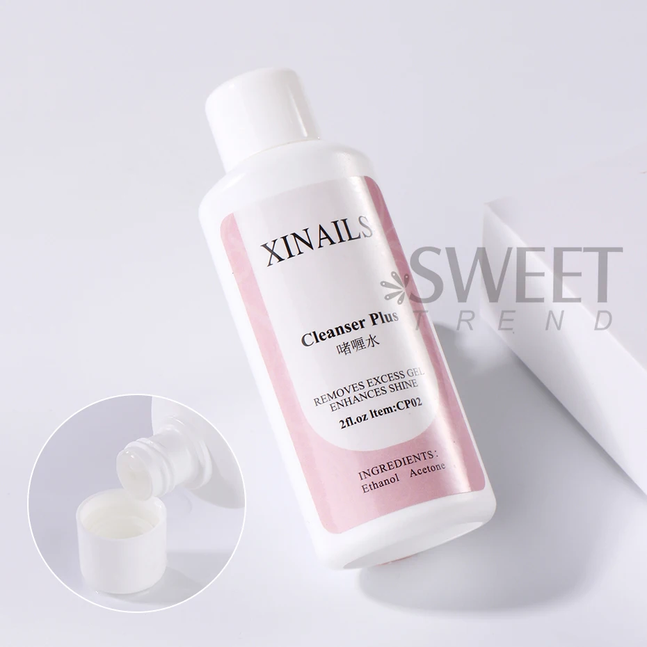 1병 네일 디그리저 액체 표면 끈적임 제거 젤 폴리쉬 잔여물 제거 아세톤 네일 연장 보조 네일 클리너 플러스