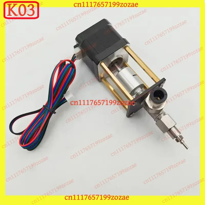 K03 Clay Paste 3D Printer DIY Printhead Ceramic Extruder Pellet Kit NEMA7 Motor Replaceable Nozzle