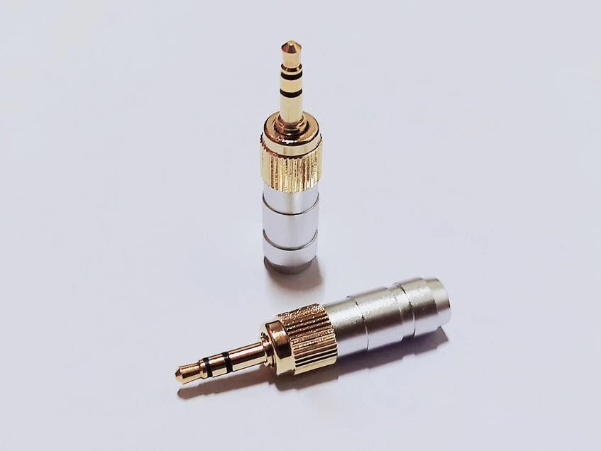 1 par 3.5mm 3.5 jack plug para sony MDR-Z1R z7 z1000 7520 fones de ouvido fone diy