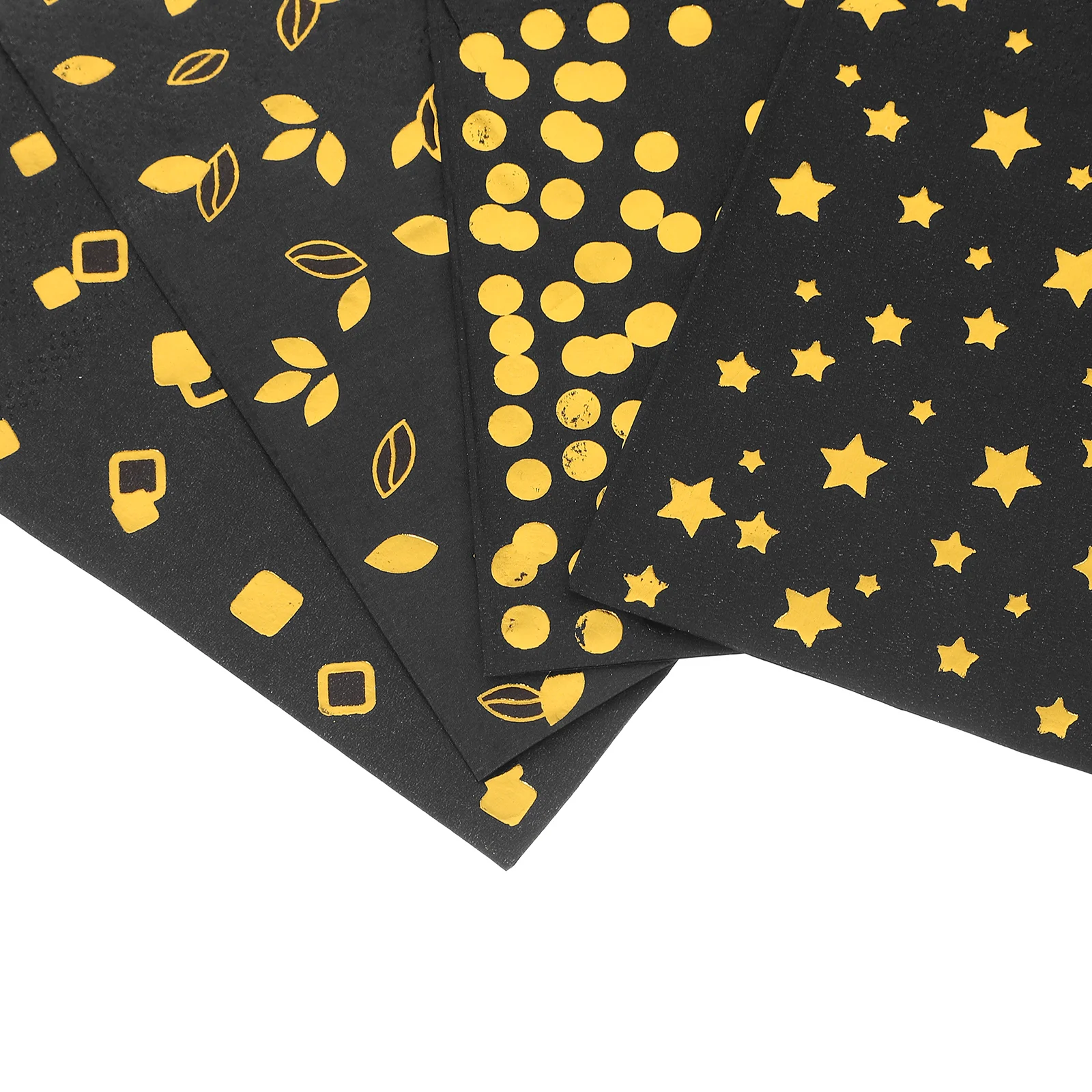 الذهب احباط المناديل الورقية الأبيض والذهبي أنيقة حفل زفاف وعيد ميلاد المتاح ضيف عشاء المناديل لينة ماصة الديكور