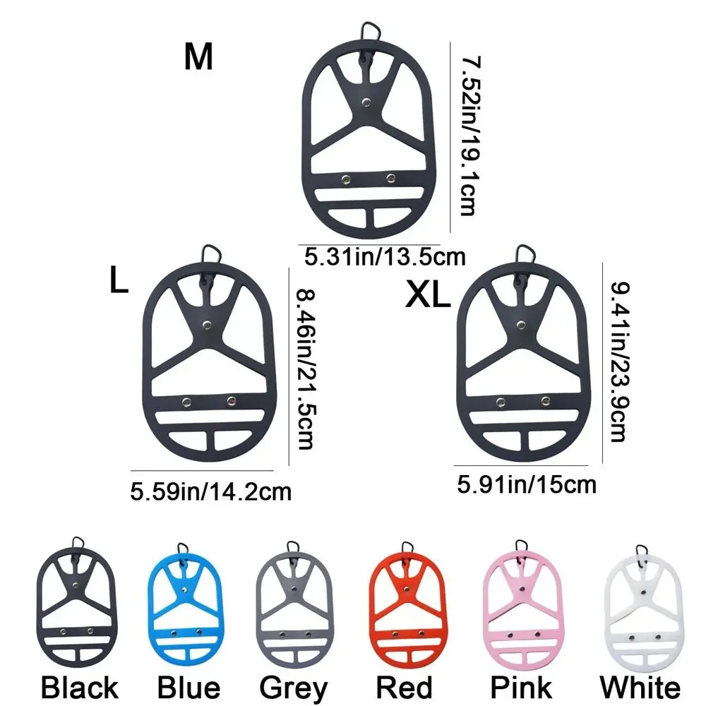 Silicone Bag Shoe Clip Waterproof Quick Drying Outdoor Footwear Clip Space Saving Wear-resistant Shoe Storage Organizer