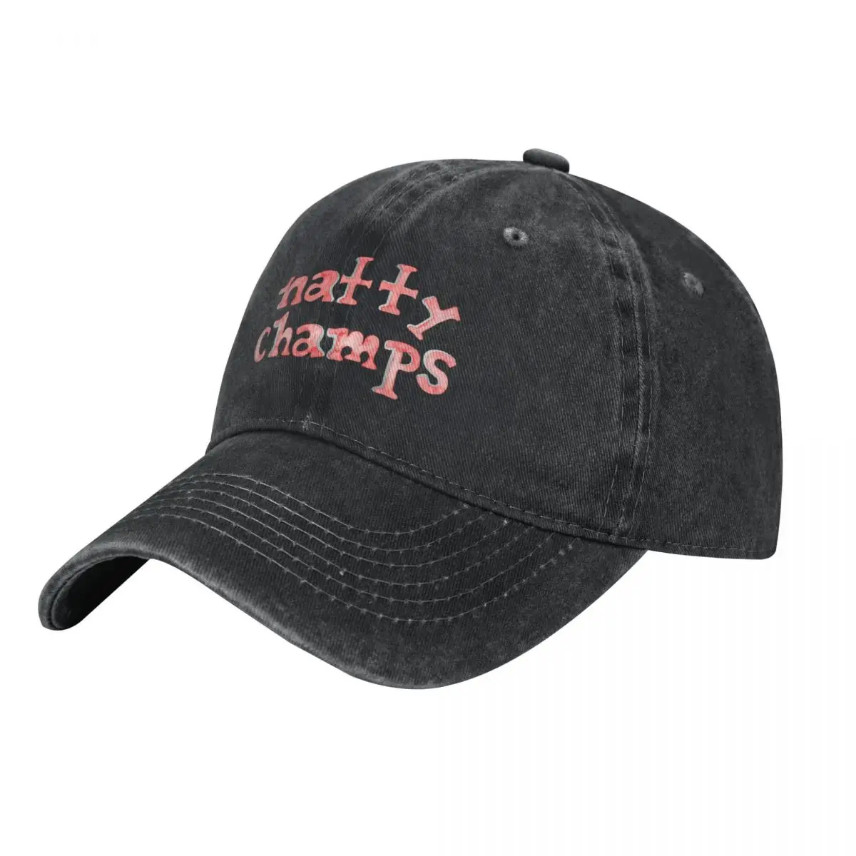 

Natty Champs - Silver Foil Baseball Cap Uv Protection Solar Hat Hip Hop Women's Hats Men's