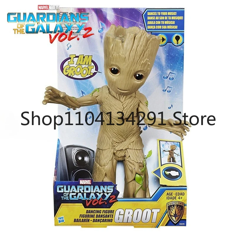 

Original Hasbro Guardians of the Galaxy Vol. 2 Dancing Groot (Baby Groot) Talking Toy Figure Collectible