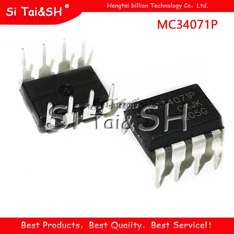 5PCS MC34071P MC34071PG MC34071 Wasserdichte Schale