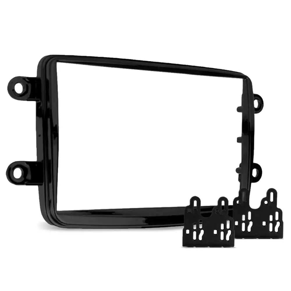 Frame 2 Din Duster Sandero Logan Oroch Captur Kwid Black