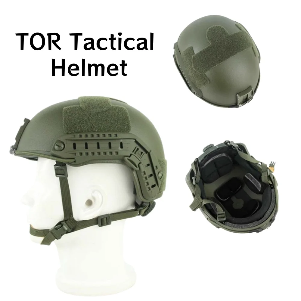التكتيكية الهواء لينة الروسية TOR التكتيكية خوذة LShZ1 + خوذة سريعة SSO Tarkov خوذة الصيد في الهواء الطلق معدات الحماية ركوب الدراجات C