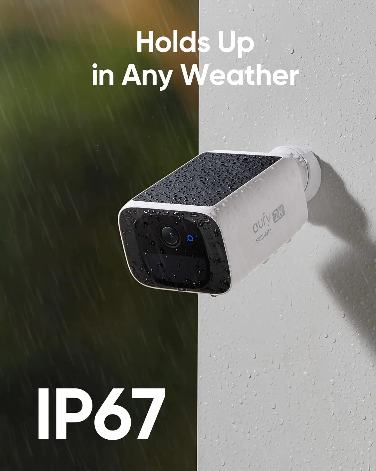 Renewed eufy Security SoloCam S220, Solar Security Camera, Wireless Outdoor Camera, Continuous Power, 2K Resolution, Wireless