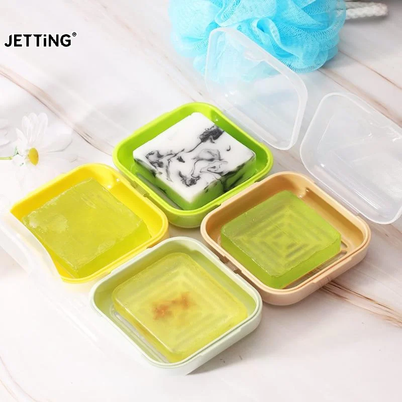 1Pce Travel Mini Soap Box Portable Leak Proof Soap Storage Box, Suitable For Dormitory Travel, Camping