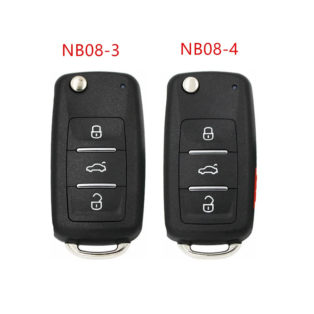 

Hot 5Pcs KEYDIY NB08-3 NB08-4 3/4 Button Universal Remote For KD900 KD900+ URG200 For NB08-3 (All Functions In One Key)