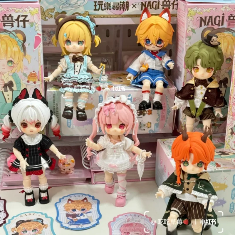 

В наличии подлинная серия Nagi V5 Mirage Record 1/12 Bjd Dolls 15 см аниме фигурка игрушки шарнир подвижное тело Mjd подарок для девочек