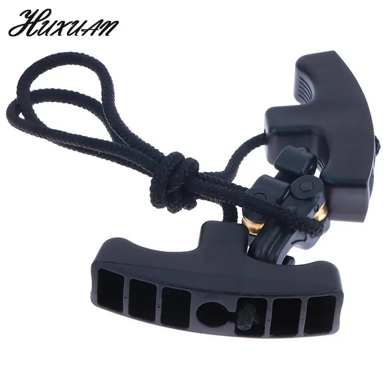 1pc Black Archery Crossbow Cocking Device Cross Bows Cocker Rope Double Handle Strings Crossbow Tool Accessories