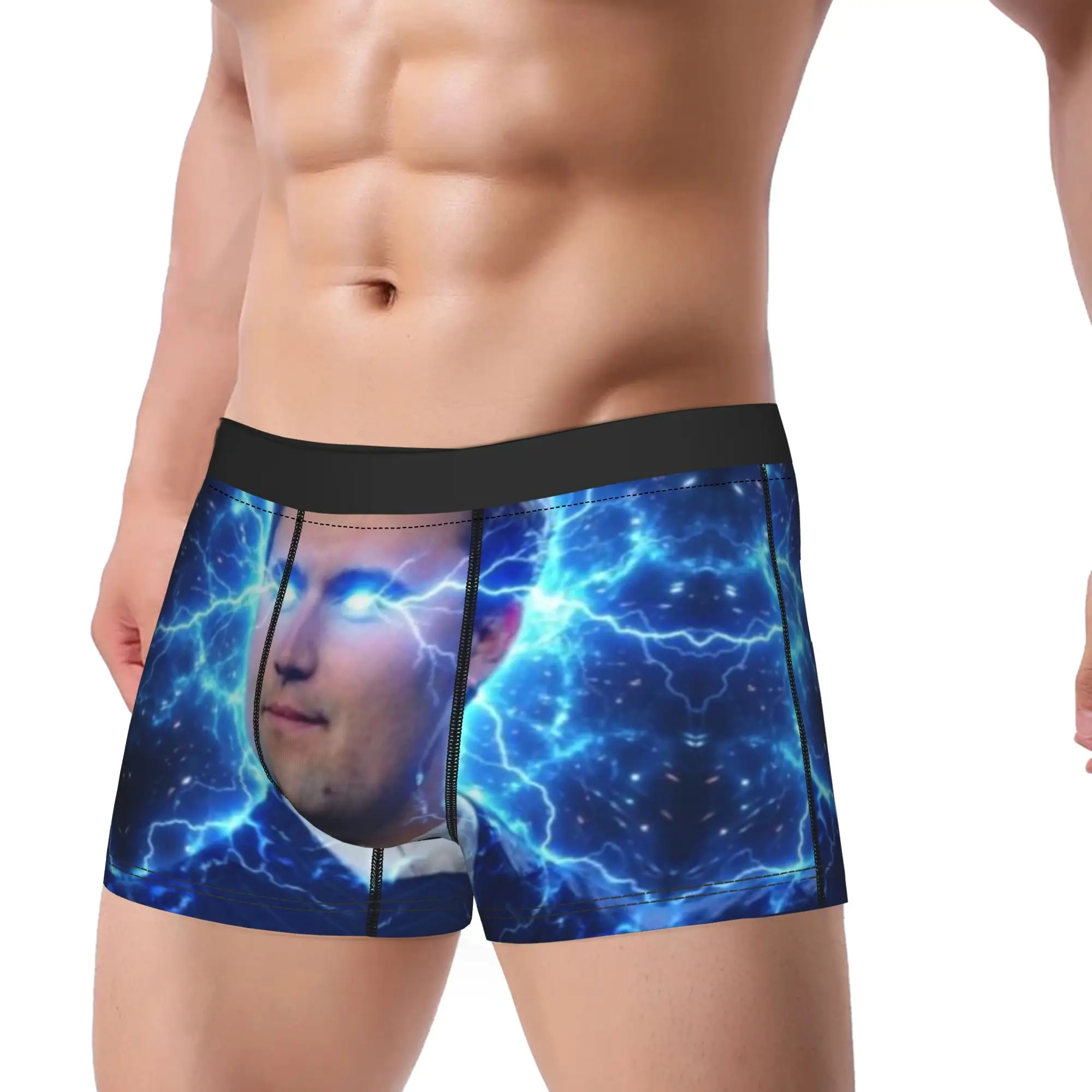 C-Charlie Kirk Boxers Novelty Gift For Men Humor Underwear  Boxer Underpants